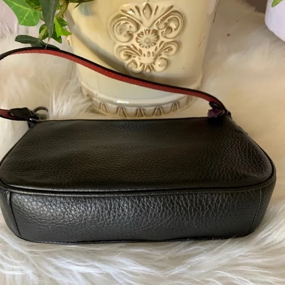 🔥SOLD🔥 Coach Nolita 19 .Black Leather Rainbow Horse and Carriage Print - Picture 4 of 10